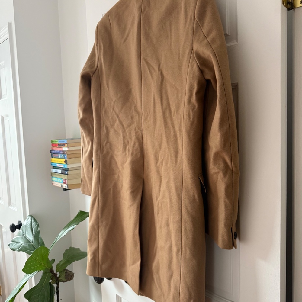 All Saints Jemison Wool Cashmere Blend Coat - Picture 4 of 5
